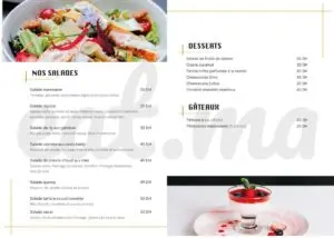 KECH FOOD MENU CAFE RESTAURANT MARRAKECH 2022 2 1