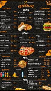 Menu Kenitacos Kenitra June 2023 423421