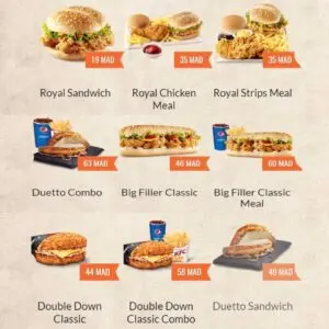 KFC Menu 4