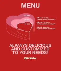 Menu Kika Cakes Marrakech February 2024 560213-635600