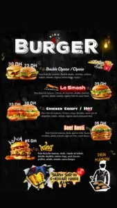 Les menus · 2