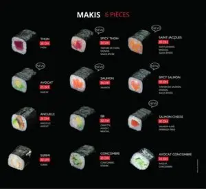 Menus · 6