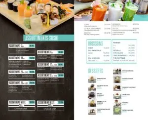 Menus · 4