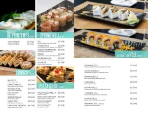 Menus · 3