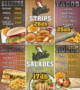 kokido fes menu restaurant