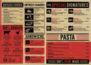 krishty menu restaurant eljadida 2