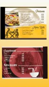 Menu L'asado Meknes June 2023 165822