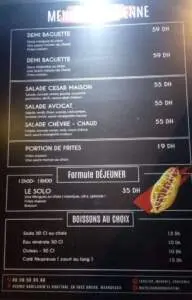 LAtelier merguez veritable menu marrakech 3