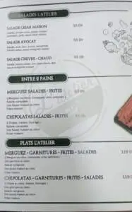 LAtelier merguez veritable menu marrakech 4