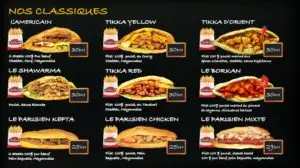 Les menus · 5