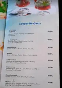 Menu L'bateau Oujda June 2023 434416