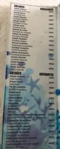 Les menus · 6