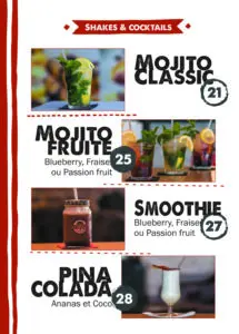 La Castella Salé Menu 6