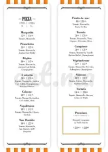 la caza traiteur menu restaurant italien casablanca 2022 1