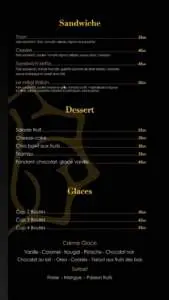 menu la creole restaurant casablanca 4