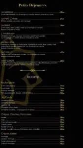 menu la creole restaurant casablanca 5
