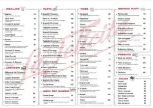 Menu la Felicita Casablanca December 2023 404822-695500