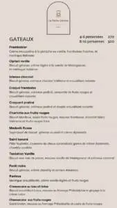 Les menus · 2