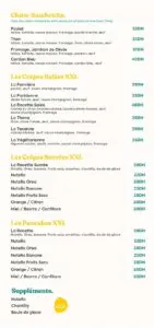 MENU LA RECETTE 2022 MARRAKECH 5
