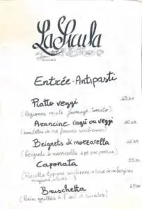 Menus · 1