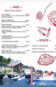Menu La Strada Kenitra June 2023 115911