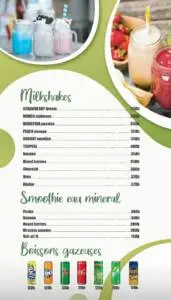 Menu La Villa del padre Oujda June 2023 465320-161600