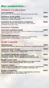 menu lasponda restaurant italien casablanca 4