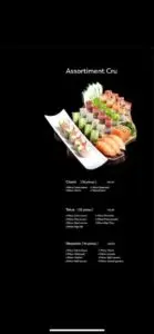 Menu Lbehja Sushi Agadir December 2024 453410-641900