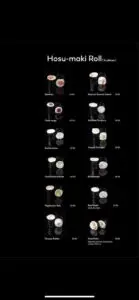 Menu Lbehja Sushi Agadir December 2024 453410-168600
