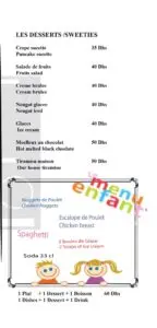 Menus · 1