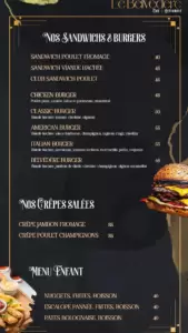 Les menus · 7