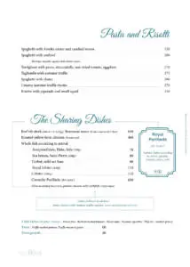 Menu Le Béret Casablanca August 2023 451414-556700