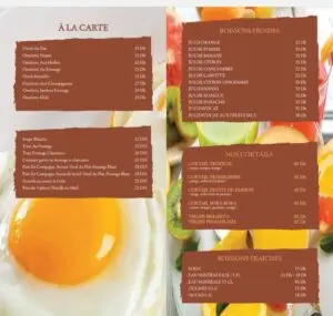 Menu Le coin Marrakech December 2024 363411-975900