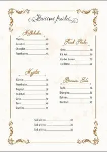 Menu le dôme Kenitra June 2023 452000