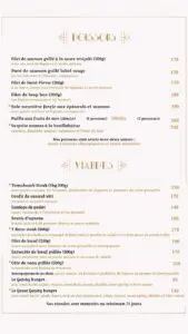 la gatsby menu restaurant casablanca 2022 8