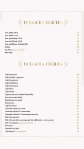 la gatsby menu restaurant casablanca 2022 2