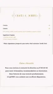 la gatsby menu restaurant casablanca 2022 3