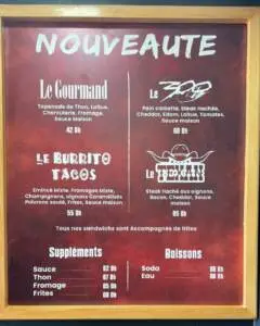 Menu Le maitre du sandwich Casablanca June 2023 411721