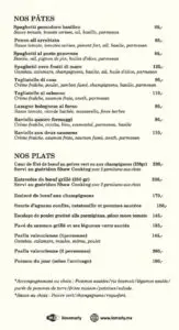 Le Marly Casablanca Menu 8