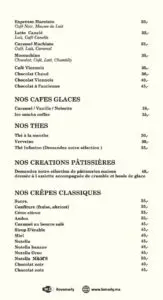 Le Marly Casablanca Menu 6