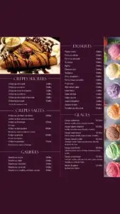 menu le passage cafe restaurant a marrakech 4