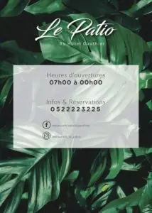 Les menus · 3