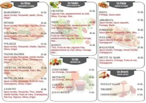Menus · 2