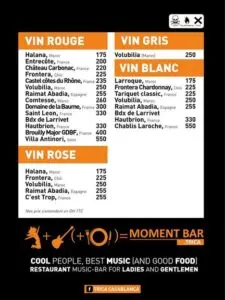 Les menus · 4
