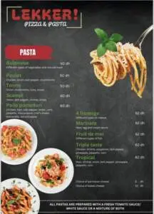 Menu Lekker Tanger March 2024 322309-101000