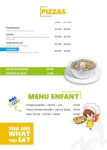 les 2 freres menu restaurant marrakech 2