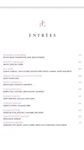 Menu Les jardins du Lotus Marrakech April 2024 390309-130900