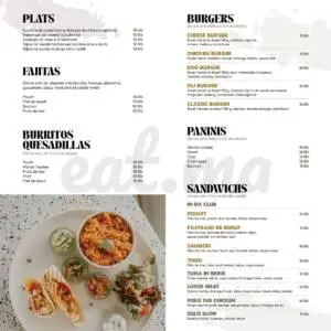 Les menus · 3