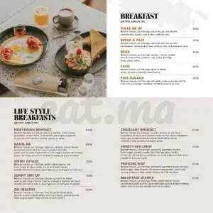 Les menus · 1