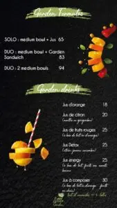 menu little garden restaurant a casablanca 5